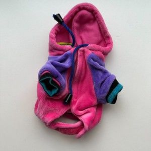 Pink Dog Hoodie| XXS